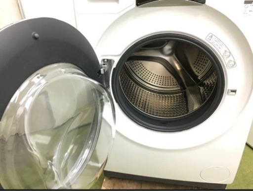 超激安↘️ 2021年製　12㌔AQUA ドラム式洗濯乾燥機　設置可！