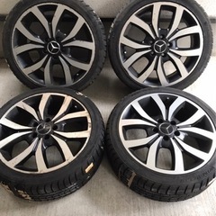 【9/17まで】メルセデスベンツCLA180 純正アルミホイール AMG 7.5J×18 ET52 4本セットの画像