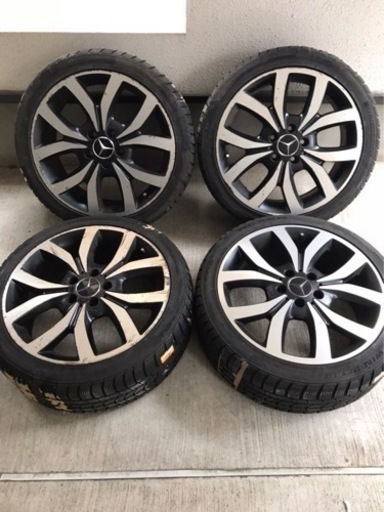 【9/17まで】メルセデスベンツCLA180 純正アルミホイール AMG 7.5J×18 ET52 4本セット