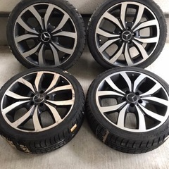 【9/17まで】メルセデスベンツCLA180 純正アルミホイール AMG 7.5J×18 ET52 4本セットの画像