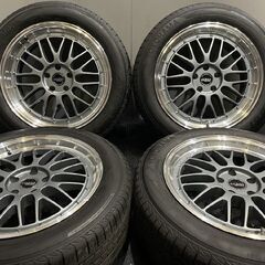 【YOKOHAMA AVID GT 235/55R19】夏タイヤ【COBRA INTERCEPTOR 04 19インチ 8.5J5HPCD114.3+35】22年製 ハリアー RX RAV4等　(VTJ694)