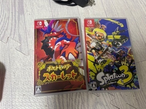 Nintendo Switch light‼️ ポケモンスカーレット、スプラトゥーン3