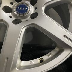 BS BRIDGESTONE FEID フェイド 17インチ 4本 7J5HPCD114.3+38 アルファード ヴェルファイア ハリアー等　(VHH379)の画像