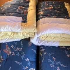 未使用　オーダーメイド　綿ふとん　二組の画像