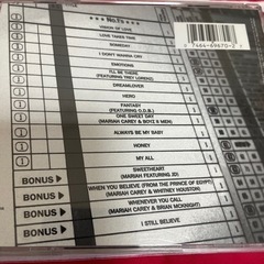 マラリア•キャリーのCDの画像