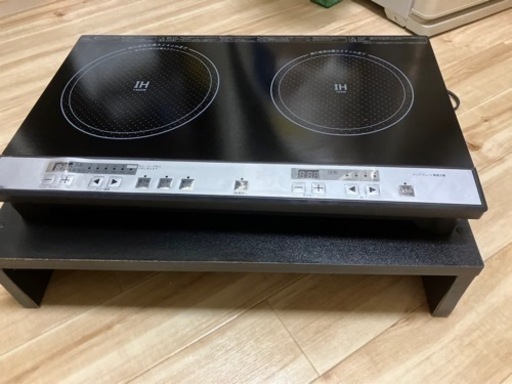 IH クッキングヒーター　2口　コンロ　調理器具