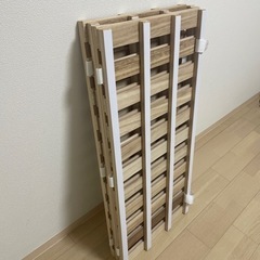 シングル用すのこ　折りたたみ式の画像