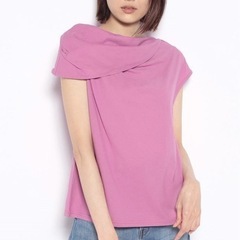 新品未使用　Gready Brilliant  アシメドレープフ...