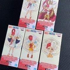 【取引中】ワンピースフィルムRED ワールドコレクタブルフィギュ...