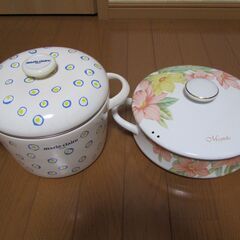 ホーロー鍋　２個