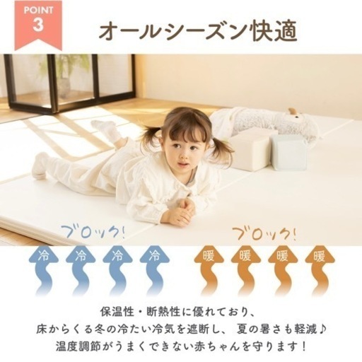 プレイマット・ベビー、キッズ用品 一部汚れあり