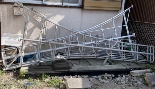 園芸三脚7ステップ中古品 長谷川工業