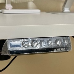 FLEXISPOT 電動昇降型スタンディングデスク/直接運搬できる方限定/120*60/使用期間6ヶ月の画像
