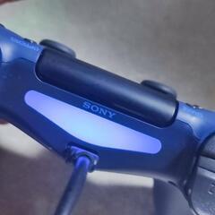 【受け渡し者決定❗】中古品 PS4 ソニー純正コントローラ ZCT2J 人気の青！の画像