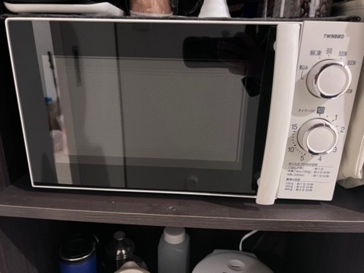 【受け渡し者仮決定】電子レンジ、炊飯器、ケトルセット