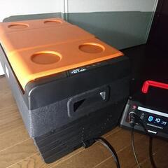 ポータブル冷蔵庫　車載冷蔵庫　20lの画像