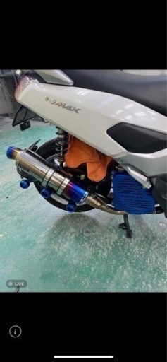 ビームスBEAMS N-MAX NMAX用 R-EVO ヒートチタンサイレンサー