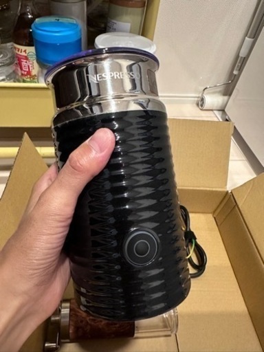 ネスプレッソ ミルク加熱泡立て器