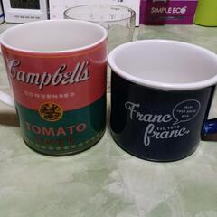 Francfrancマグカップ2点の画像