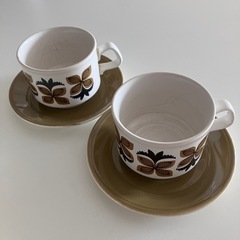 Staffordshire Potteries カップ＆ソーサー