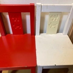 IKEA  椅子 キッズ チェア  2個セット