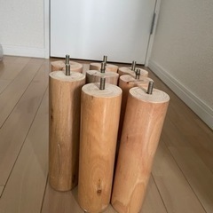 高脚ベッド下収納◎ 8本セット