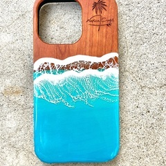スマホケース iphone 13 Pro ウッドケース レジンア...