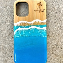 スマホケース iphone 12 mini ウッドケース レジン...