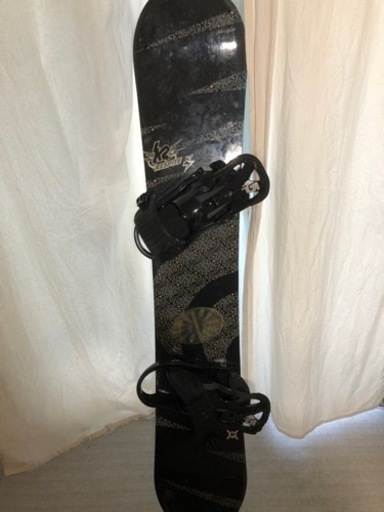 スノボー板K2 他、ブーツ、バインディングBURTON
