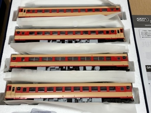 ☆ 新品同　天賞堂　カンタムシステム搭載　 キハ58系 NO. 56710  寒地型　冷房改造車　基本４両セット　キハ58 400M+