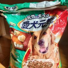 愛犬元気　ドッグフード　約半分