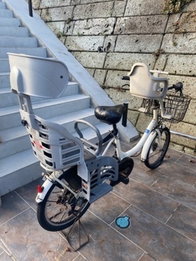 【受付終了】電動自転車　PAS babby チャイルドシート　前