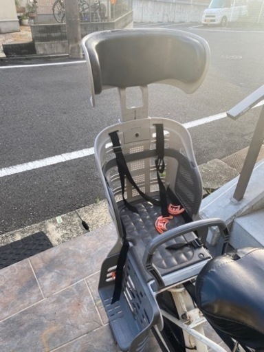 【受付終了】電動自転車　PAS babby チャイルドシート　前