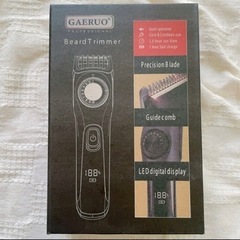 ⭐未使用⭐ ヒゲトリマー バリカン 髭剃り 調整幅0.5mm 3...