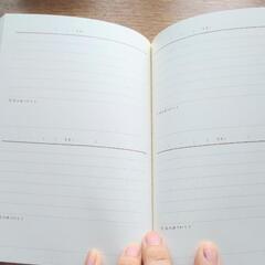 日記帳（本風）ふんわりﾌﾗﾜｰ、ピンクの画像