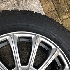 値下げ　新品同様スタッドレスホイール4本セット　ヤリスクロス用の画像