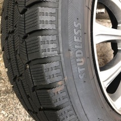 値下げ　新品同様スタッドレスホイール4本セット　ヤリスクロス用の画像