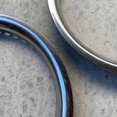 ステンレス製トリム リング 16インチ 4枚セットの画像