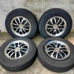 ハイエース ホイール タイヤ 4本セット 195/80R15
