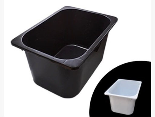 メダカ飼育用　18L  黒×10 白×9 オーバーフロー付き