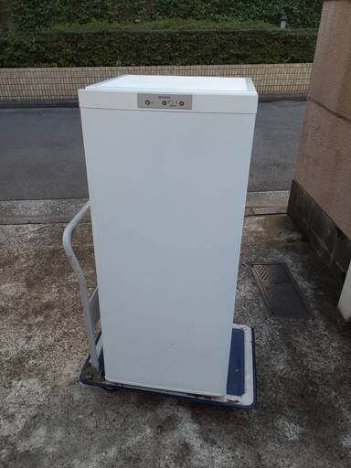 三菱電機 冷凍庫 冷凍ストッカー フリーザー MF-U12N-W 121L 縦型 庫内引き出しタイプ 2011年製