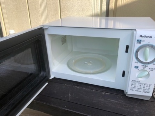 値下げ◆完動品◆電子レンジ ナショナル◆良品　シンプル
