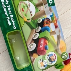 美品　BRIO　マイファースト　ビギナーセット　木製レール　電車