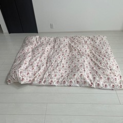 掛け布団　カバー付きの画像