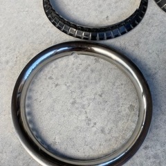 ステンレス製トリム リング 16インチ 4枚セットの画像