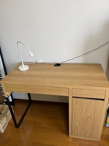 【値下げ応相談！】PCデスク&チェア&卓上ライト