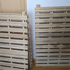 すのこマット✕2の画像