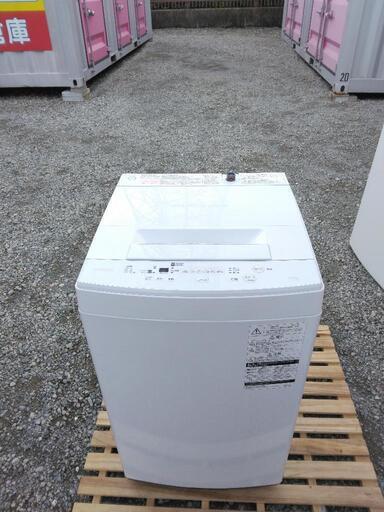 東芝 TOSHIBA 洗濯機 AW-45M5 4.5kg 一人暮らし向き 2018年製 家電