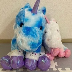 ユニコーンぬいぐるみ2点セット