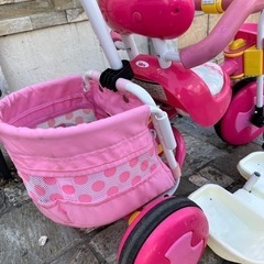 三輪車　ミニーちゃんの画像